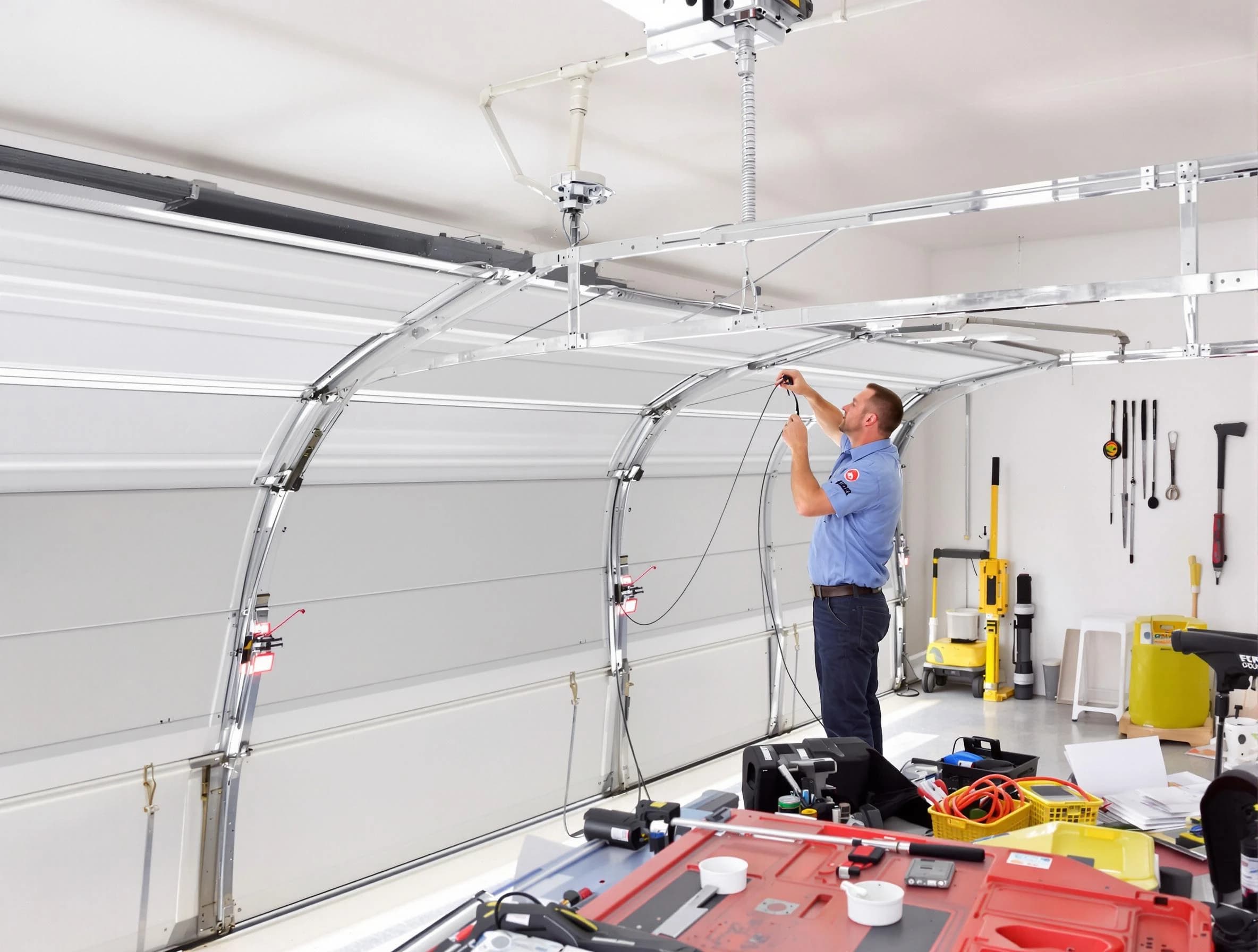 Garage door cable repair service by Gallatin Garage Door Repair in Gallatin
