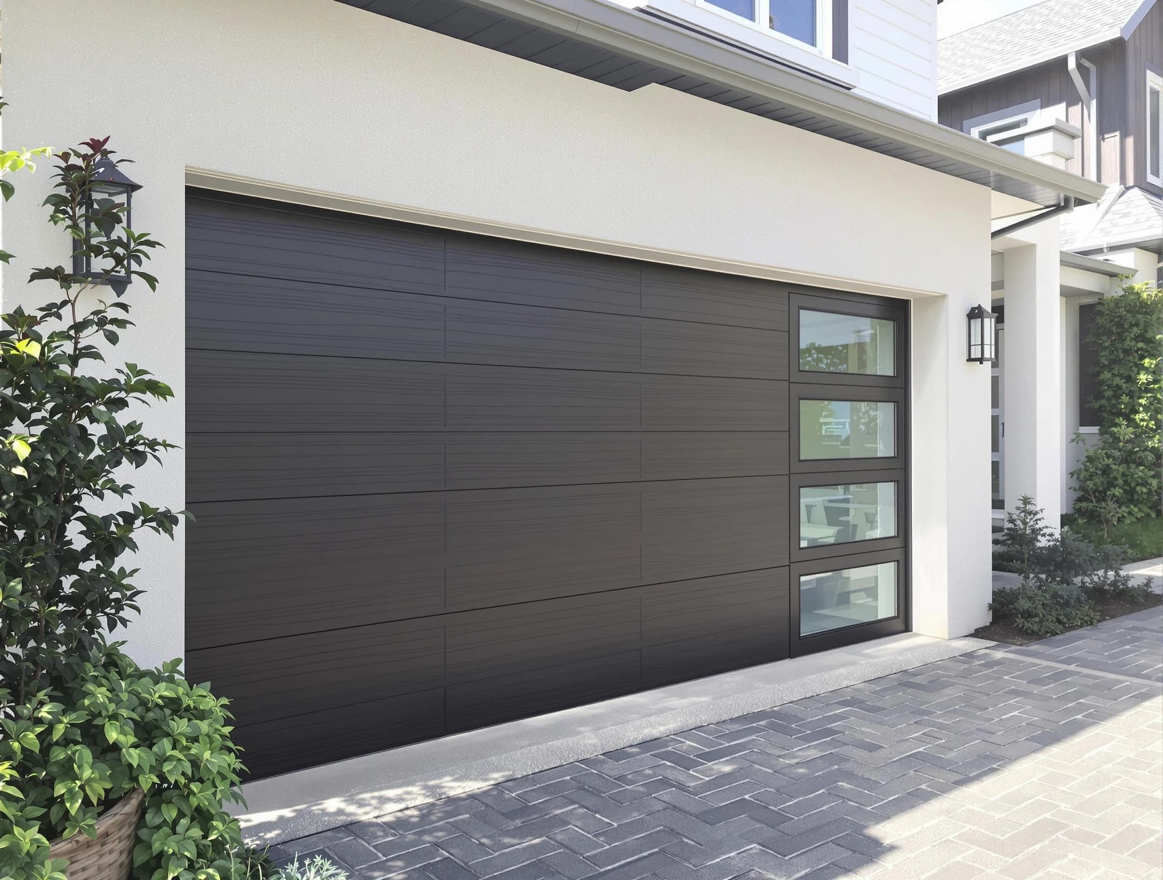 Custom garage door installation by Gallatin Garage Door Repair in Gallatin
