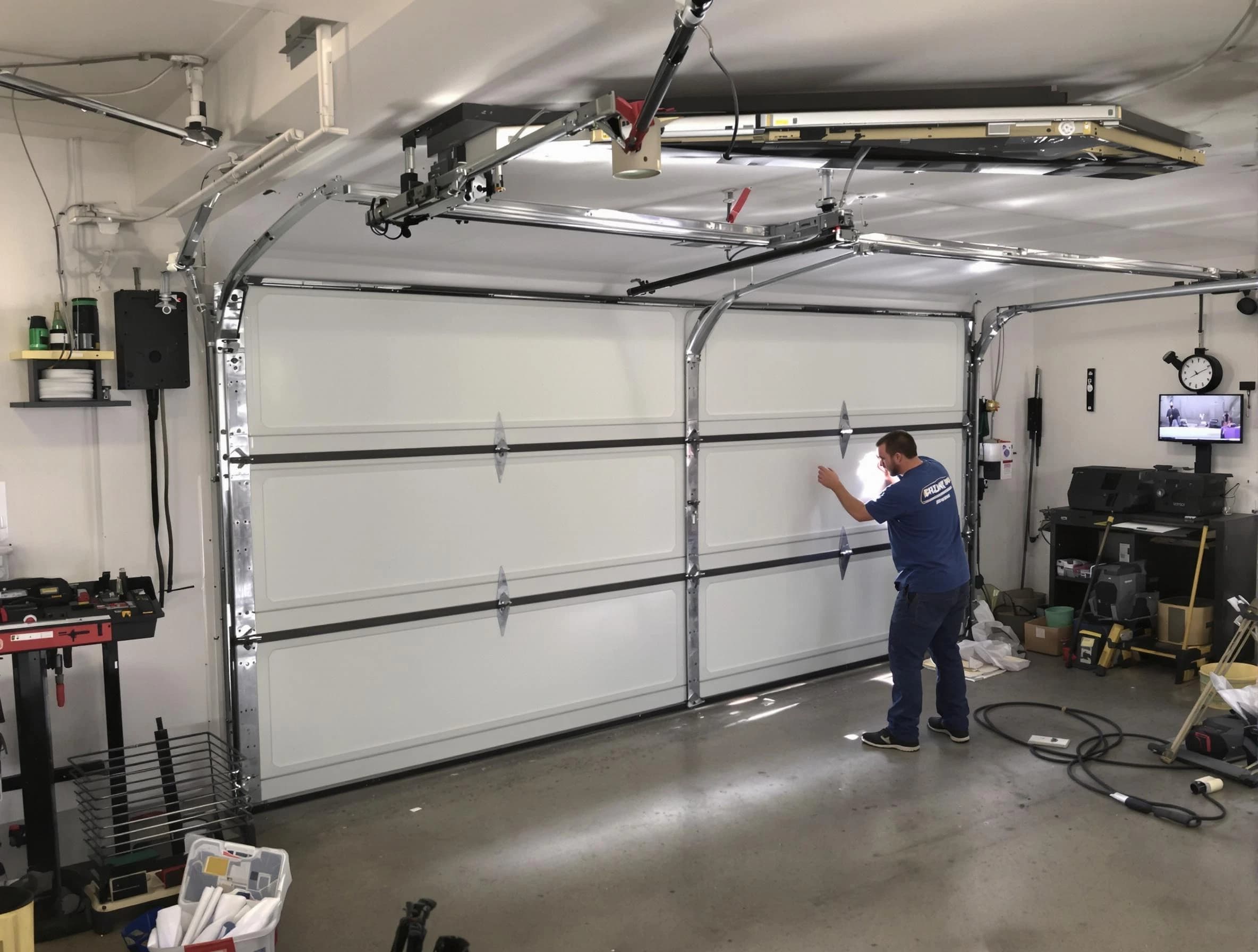 Professional garage door repair service by Gallatin Garage Door Repair in Gallatin