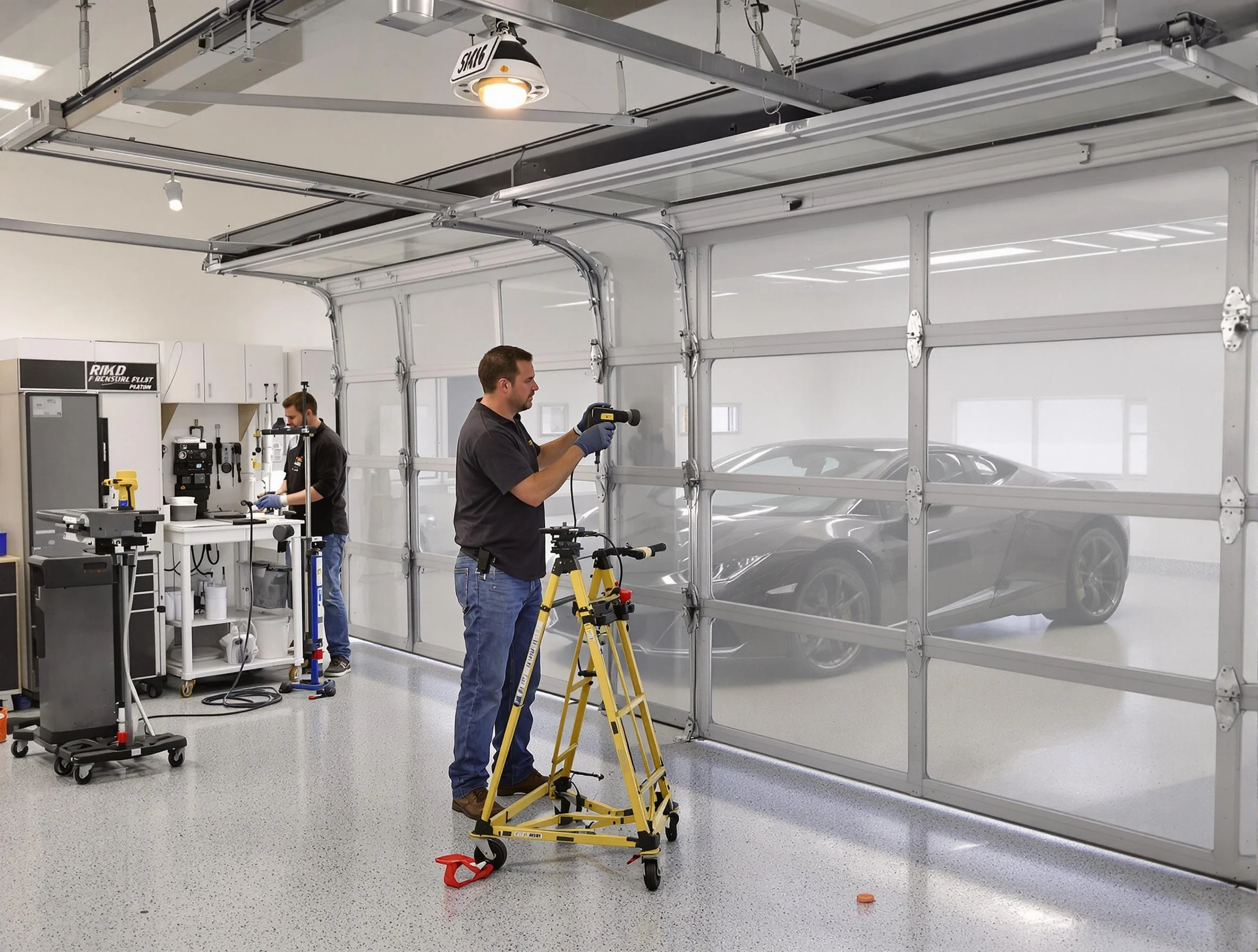 Garage Door Dents Repair in Gallatin