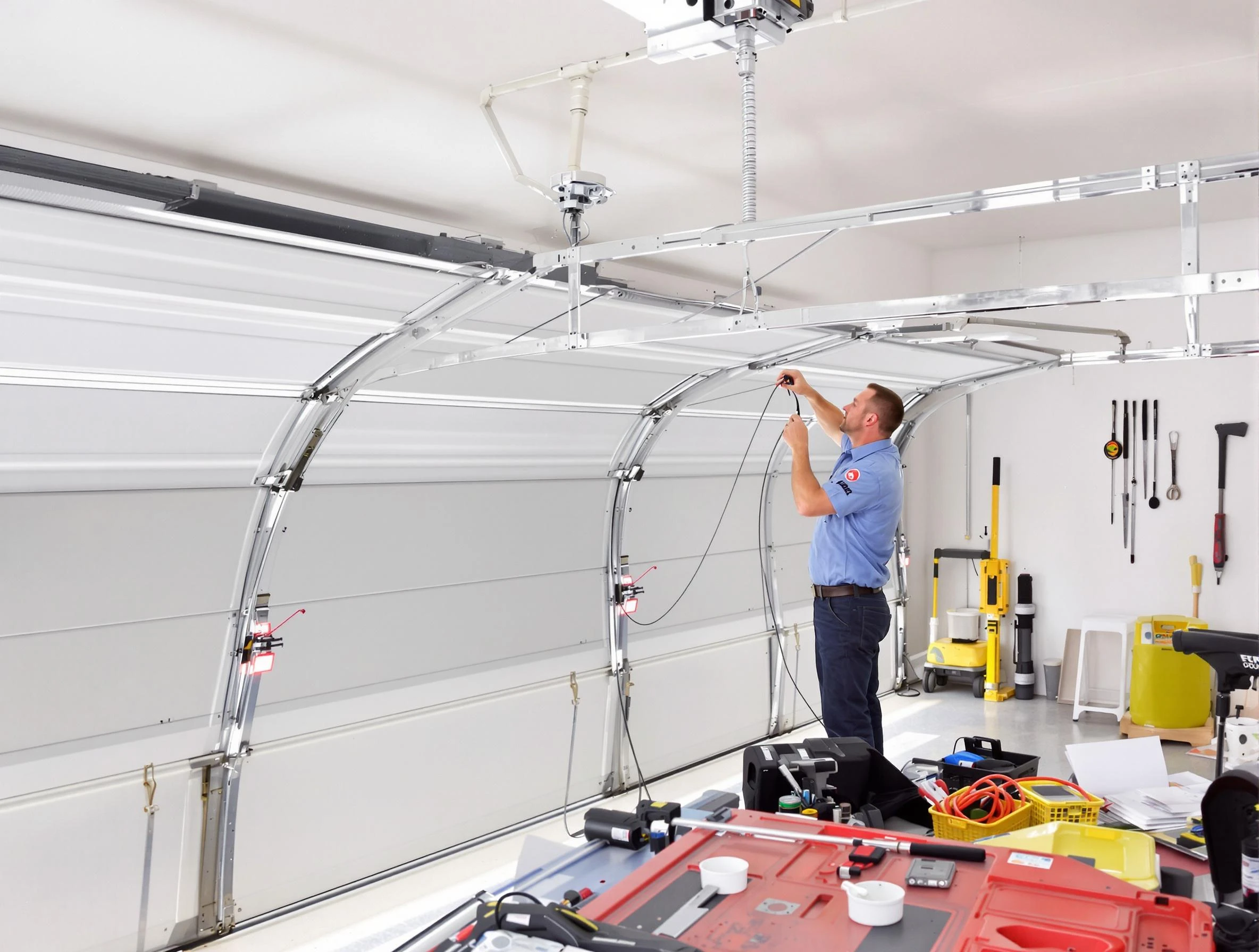 Garage door cable repair service by Gallatin Garage Door Repair in Gallatin
