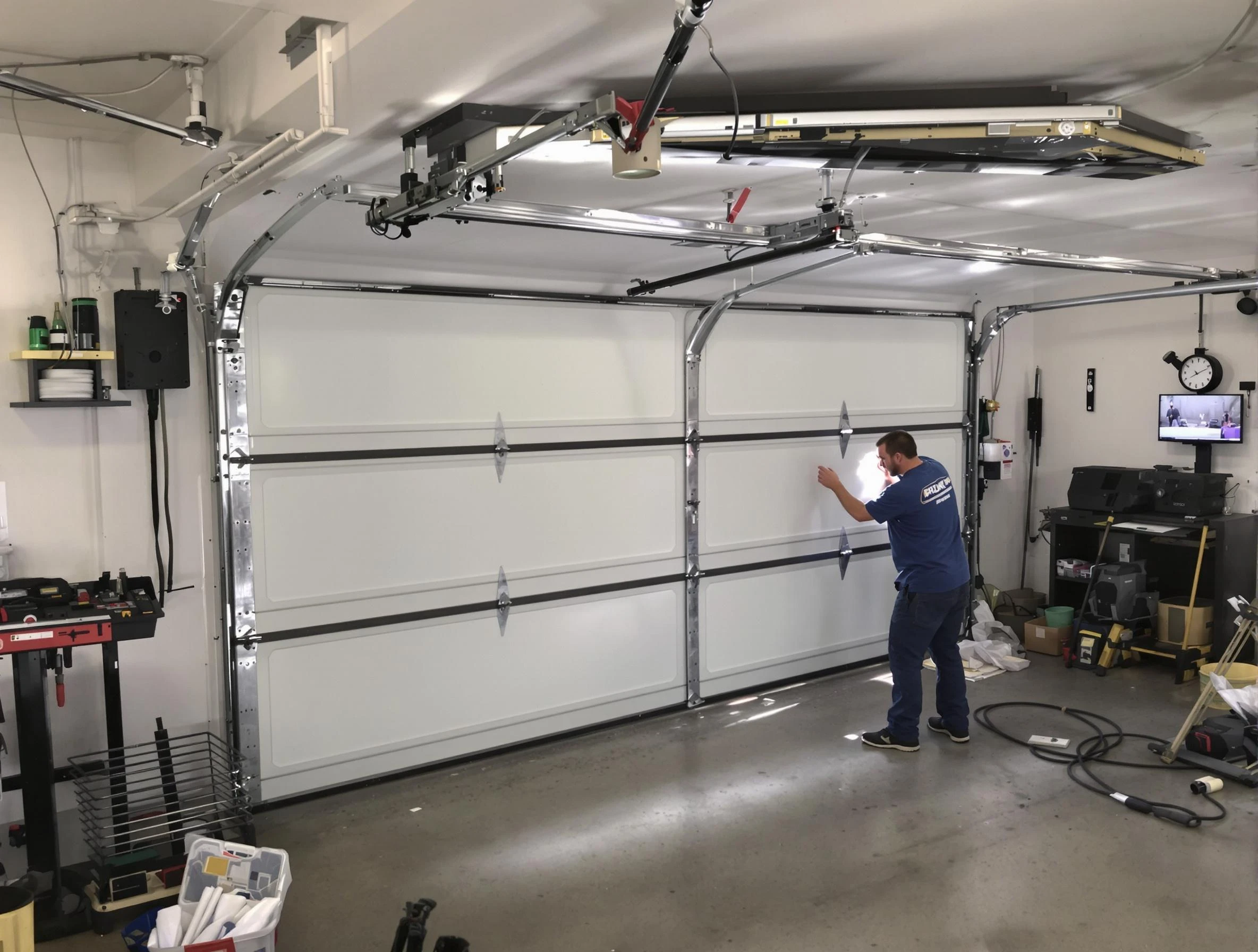 Professional garage door repair service by Gallatin Garage Door Repair in Gallatin